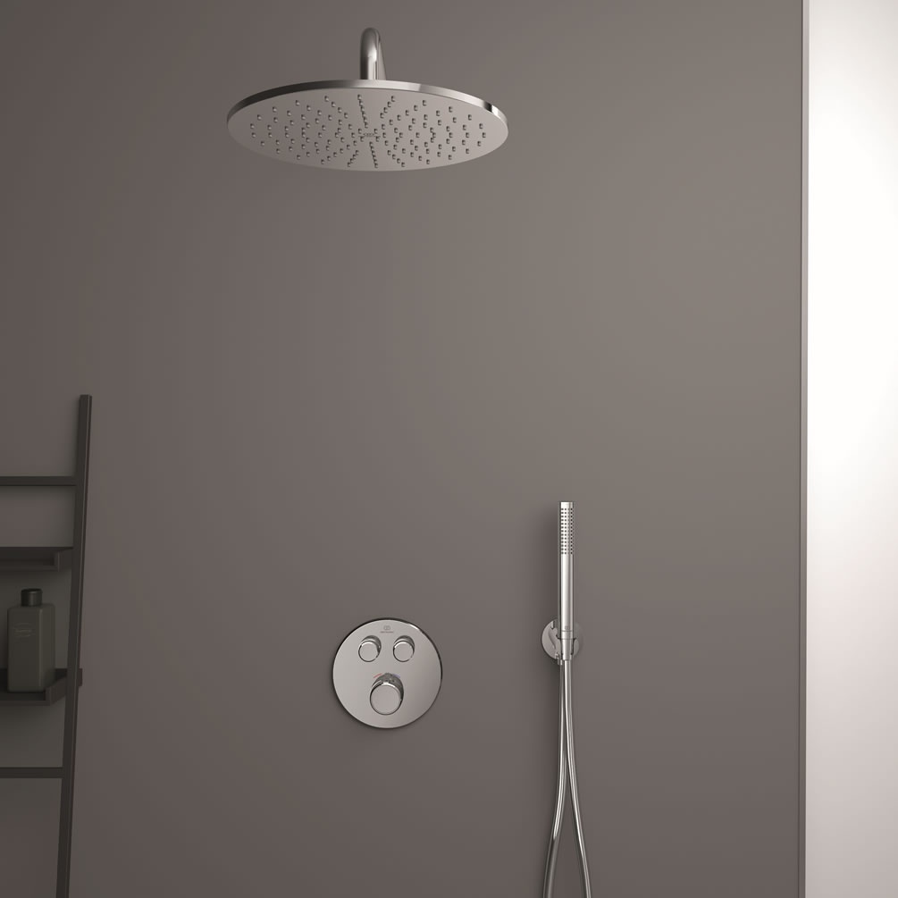 Lifestyle image of Ideal Standard Ceratherm Navigo Thermostatic Shower Set